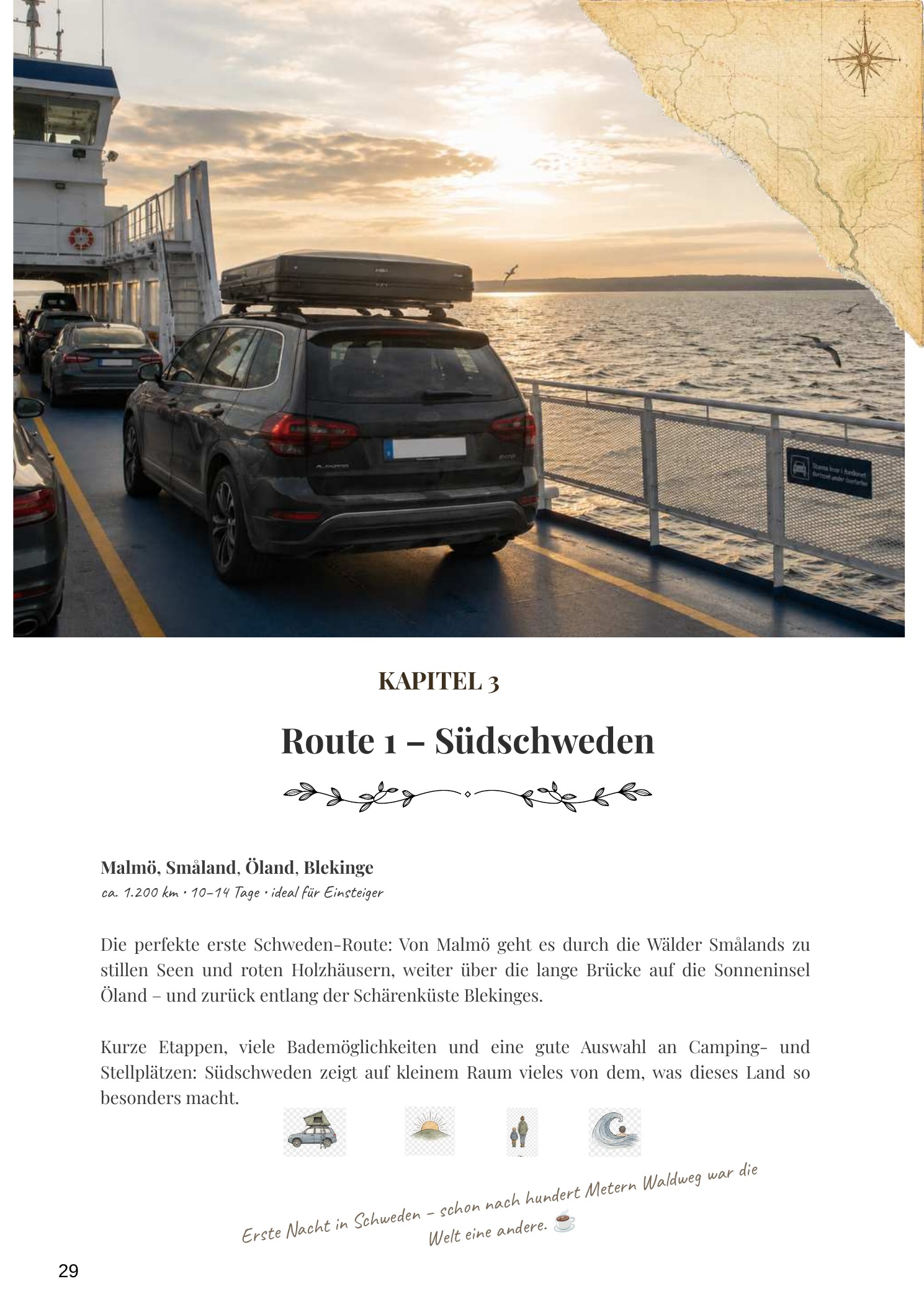 Routen & Regionen – Südschweden